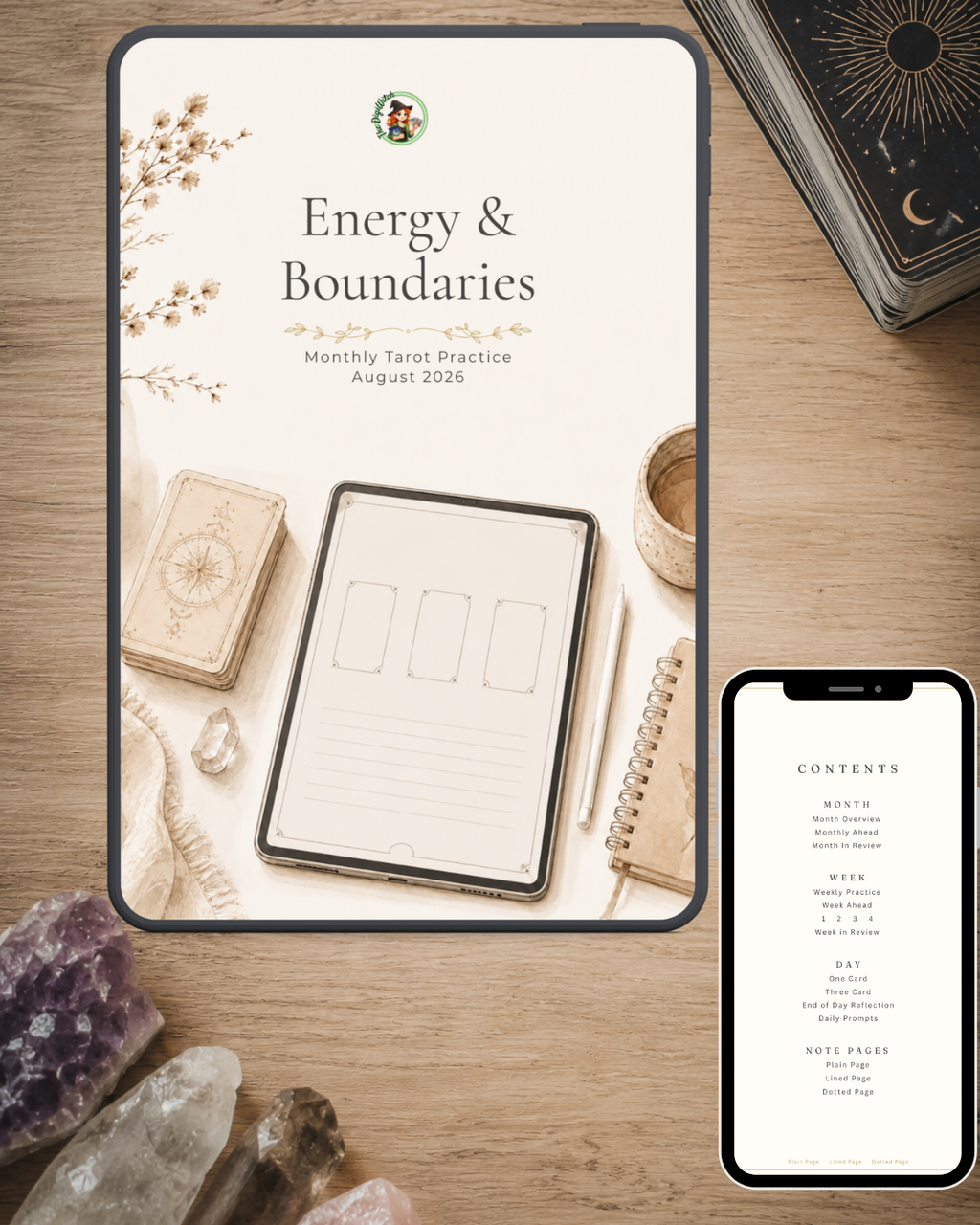 The DigiWitch Monthly Tarot Practice