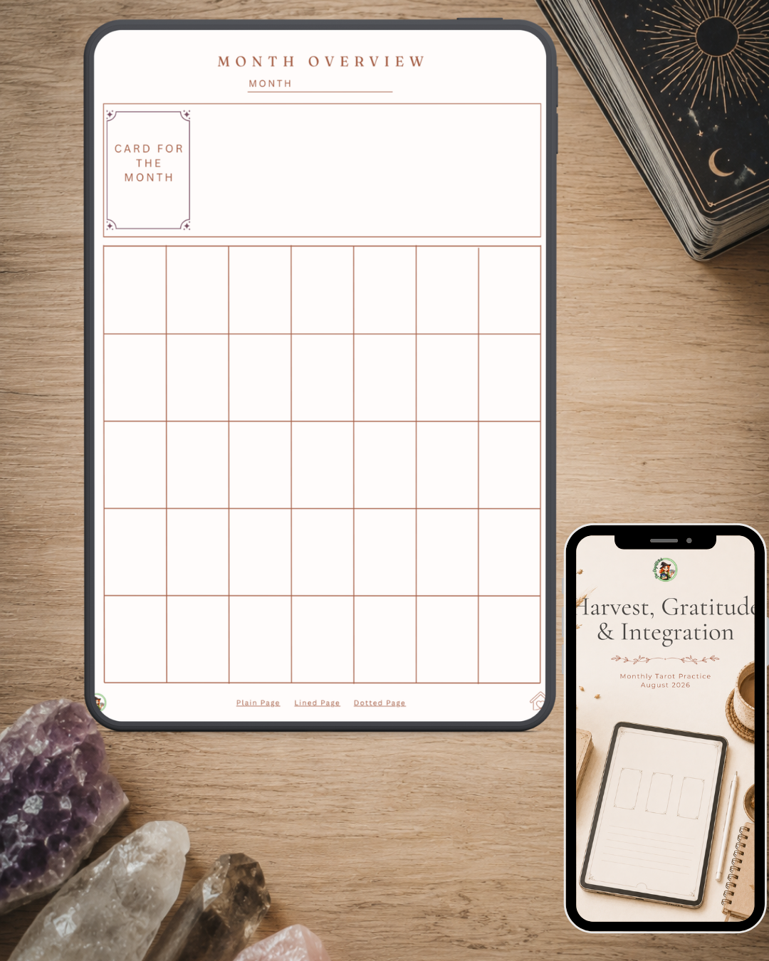 The DigiWitch Monthly Tarot Practice